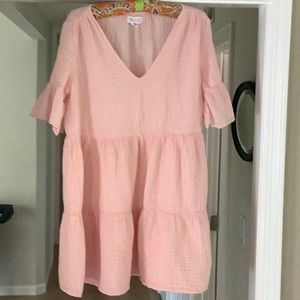 NWOT Velvet by Graham & Spencer Chesney babydoll dress